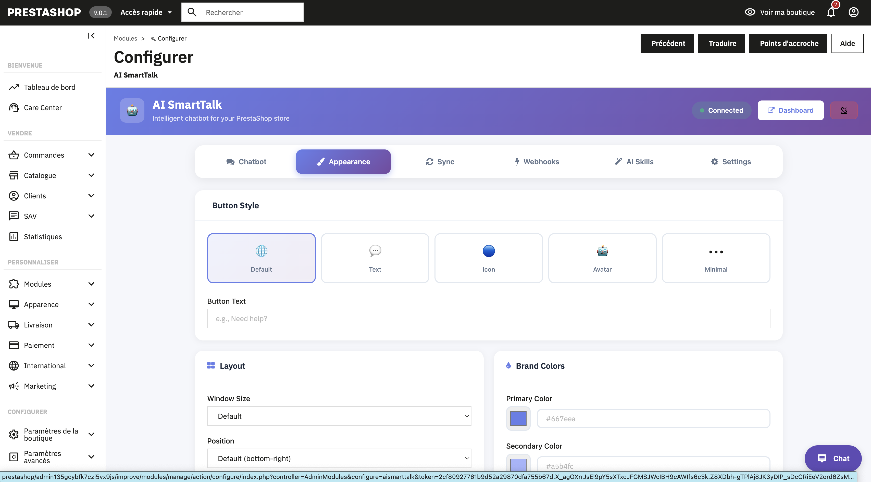 Custom chatbot