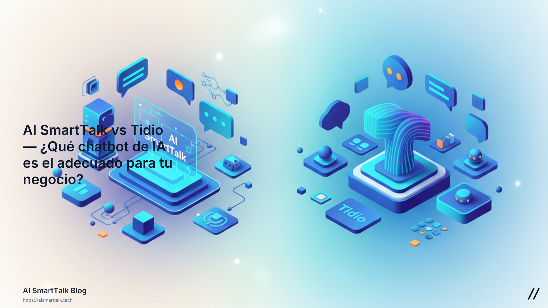AI SmartTalk vs Tidio — ¿Qué chatbot de IA es el adecuado para tu negocio?