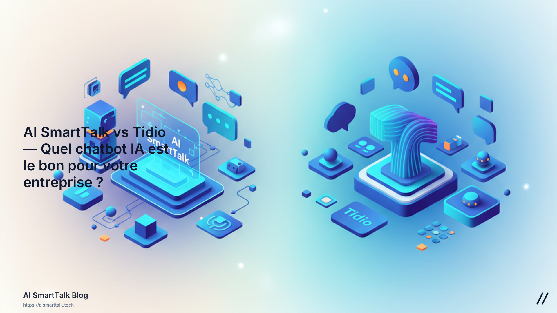 AI SmartTalk vs Tidio — Quel chatbot IA est le bon pour votre entreprise ?