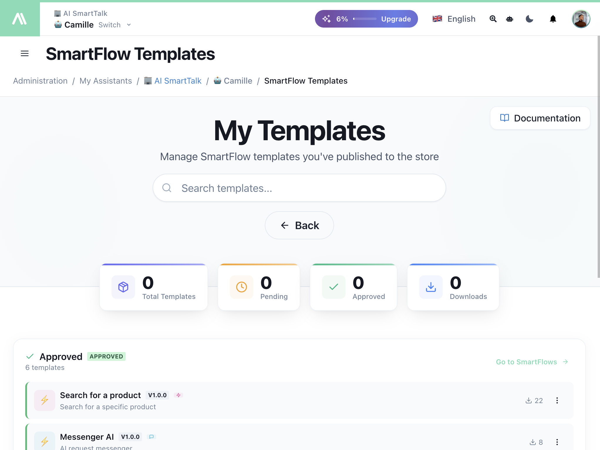 My Templates