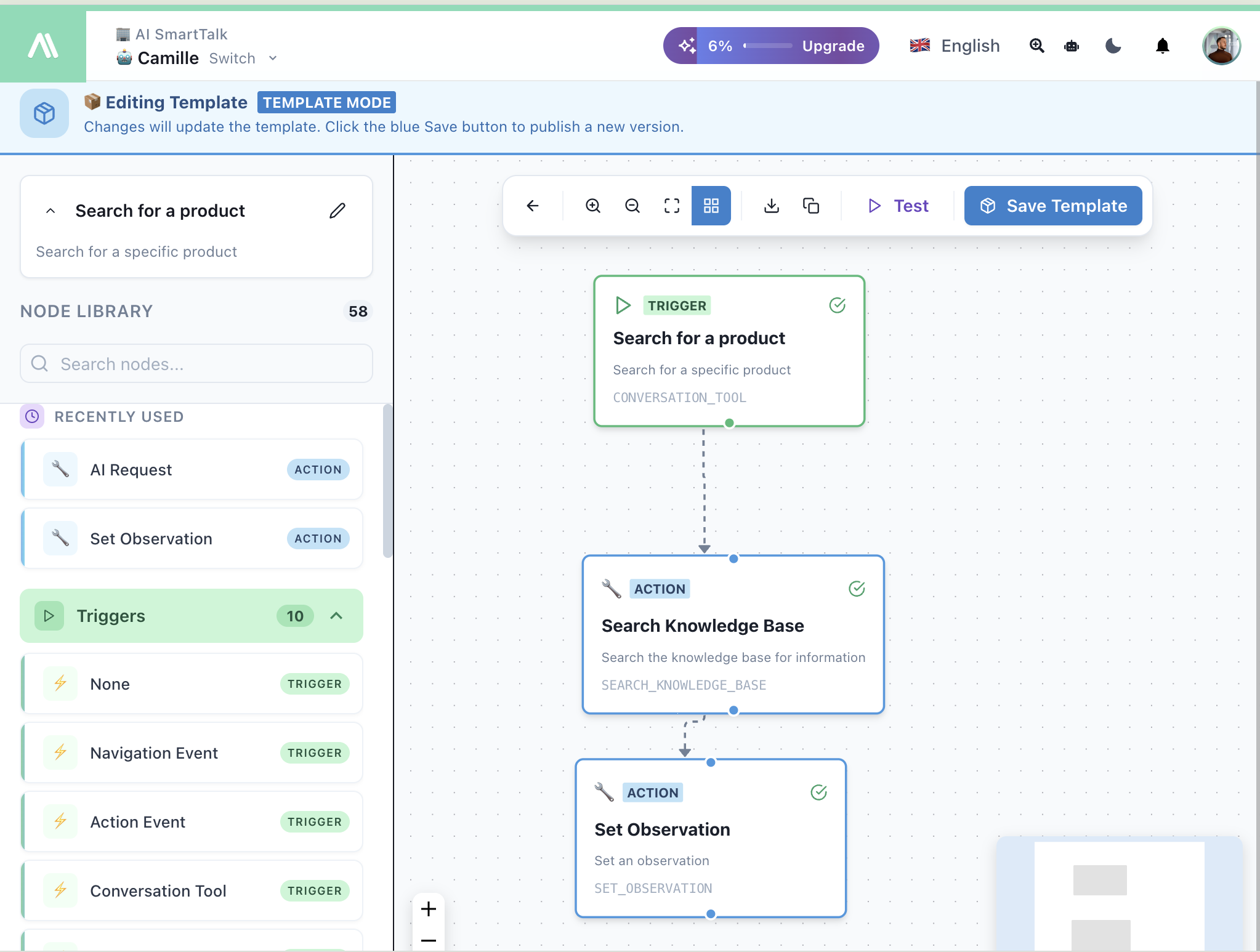 SmartFlow: Visual Workflow Builder