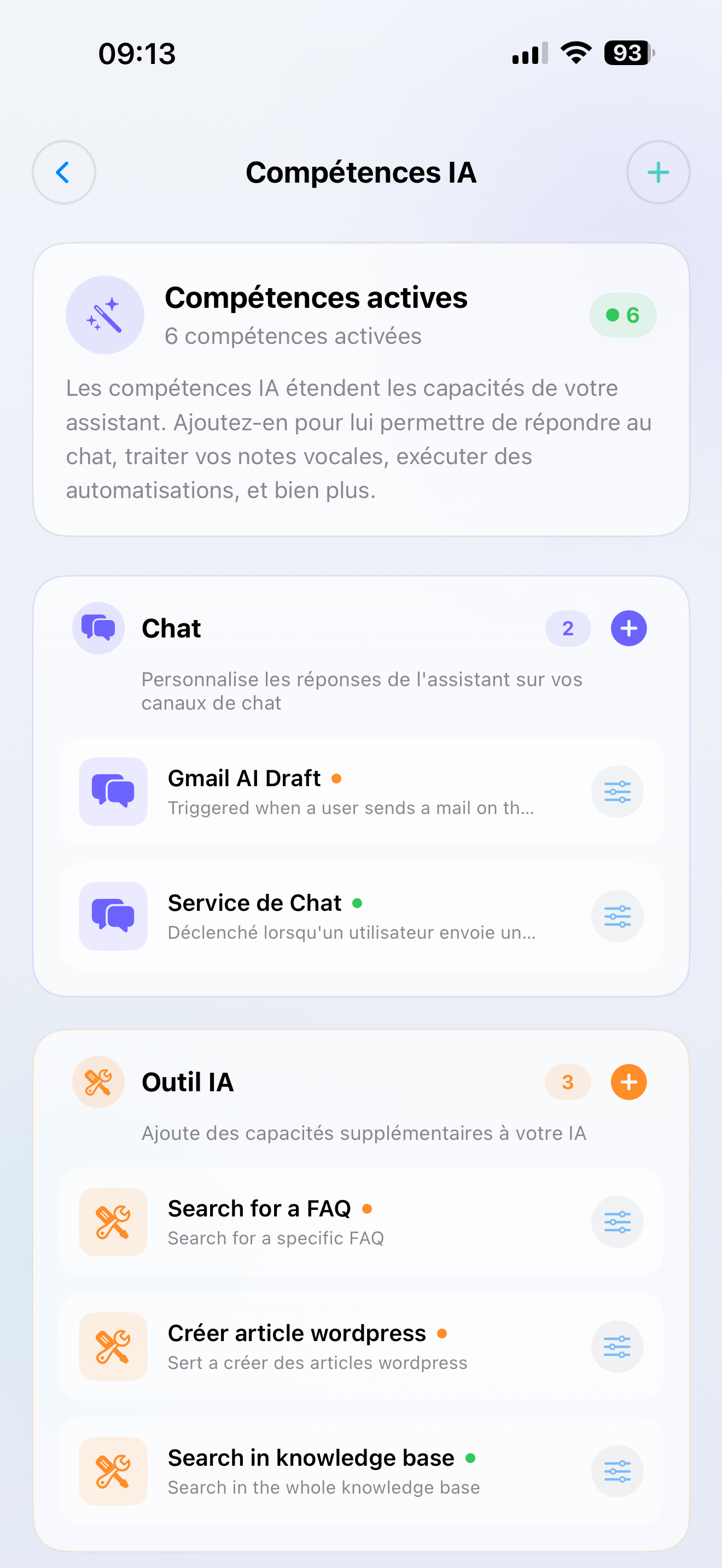 AI prasmes