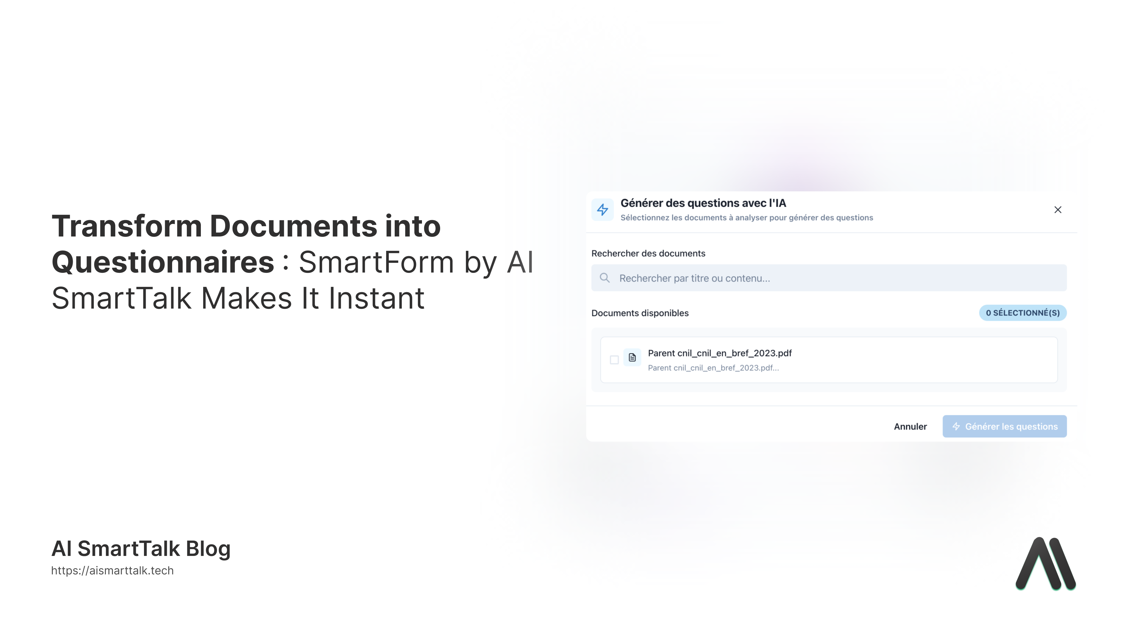 AI-Powered Form Generation - Transform Documents into Interactive Forms Instantly