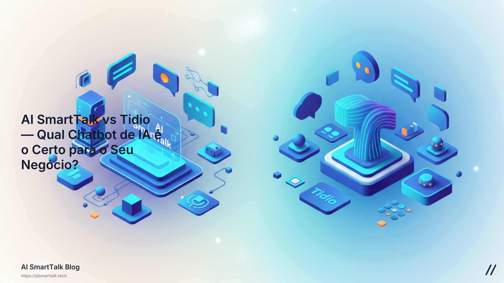 AI SmartTalk vs Tidio — Qual Chatbot de IA é o Certo para o Seu Negócio?