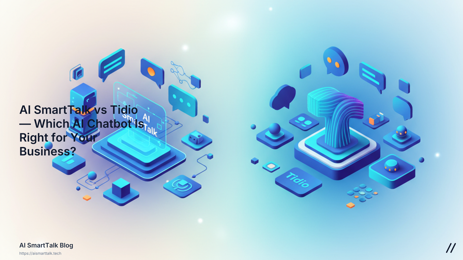 Cover: AI SmartTalk vs Tidio