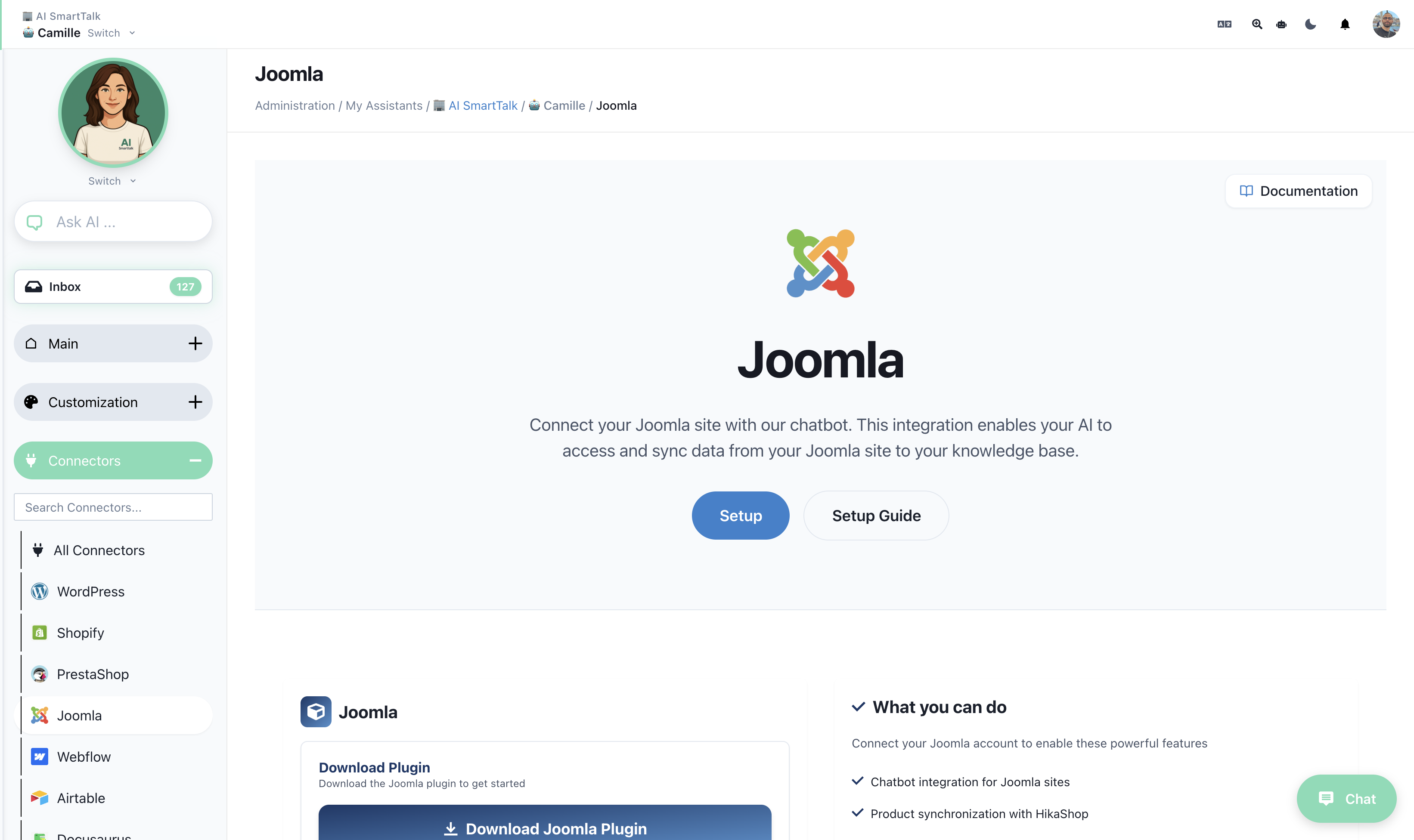 Joomla AI Chatbot: Lägg till en Smart Chatbot på Din Joomla-webbplats